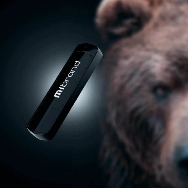 Купить Флеш-накопитель Mibrand Grizzly 4GB USB 2.0 - фото 2