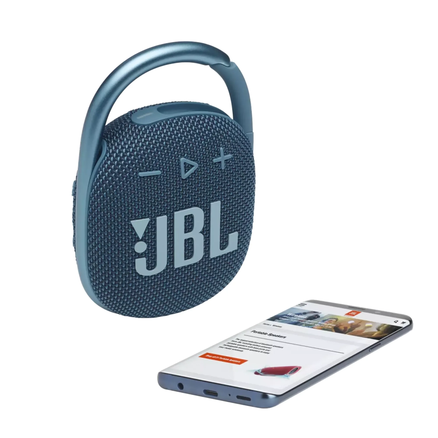 Купити Акустична система JBL Clip 4 Blue (JBLCLIP4BLU) - фото 7