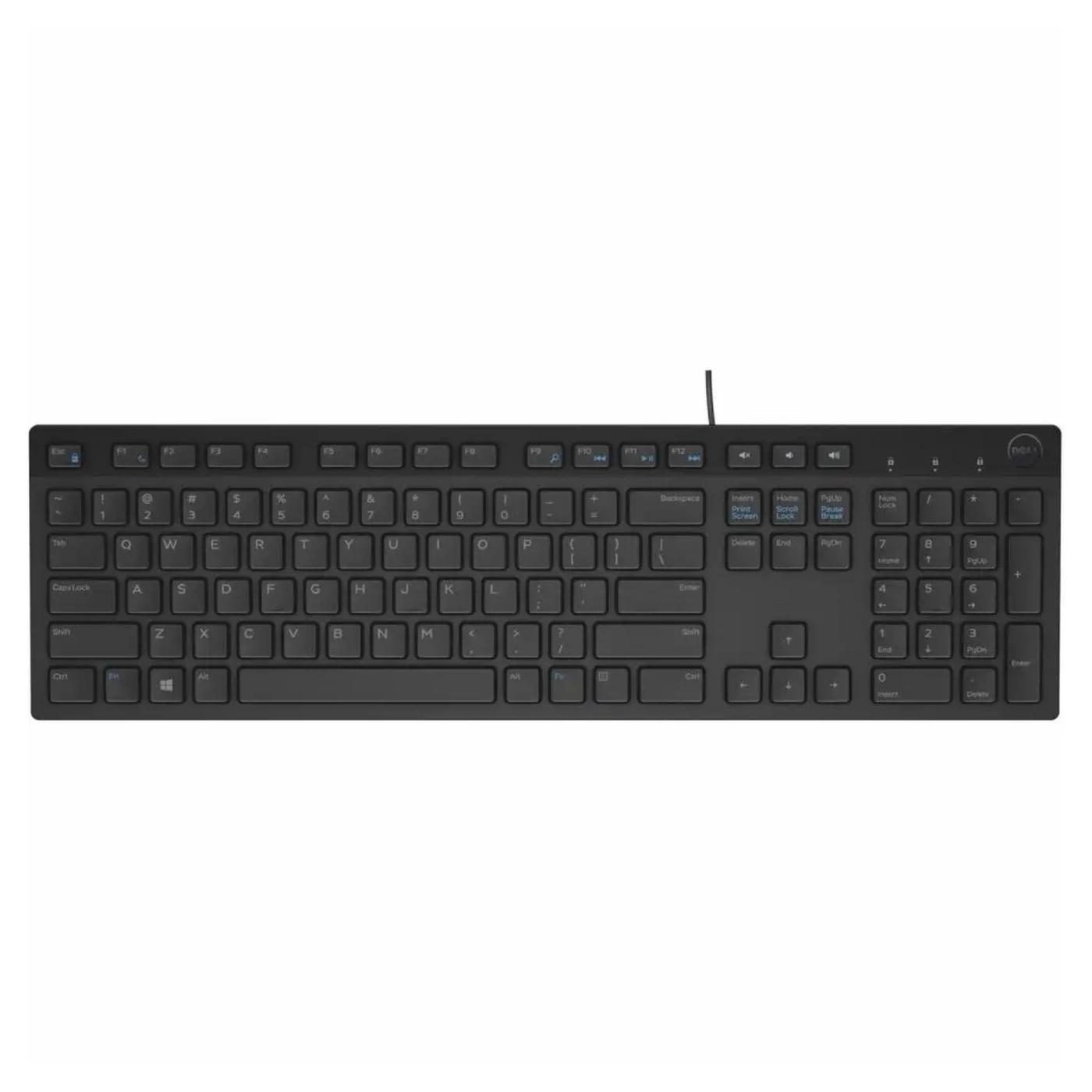 Купити Клавіатура Dell Multimedia Keyboard KB216 Black - фото 1