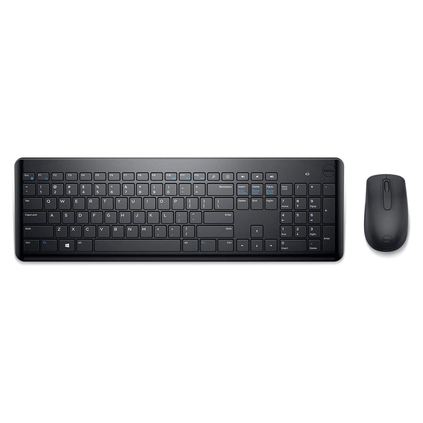 Купити Комплект клавіатура та мишка Dell KM3322W Black - фото 1