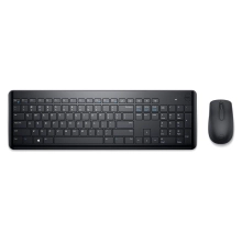 Купити Комплект клавіатура та мишка Dell KM3322W Black - фото 1