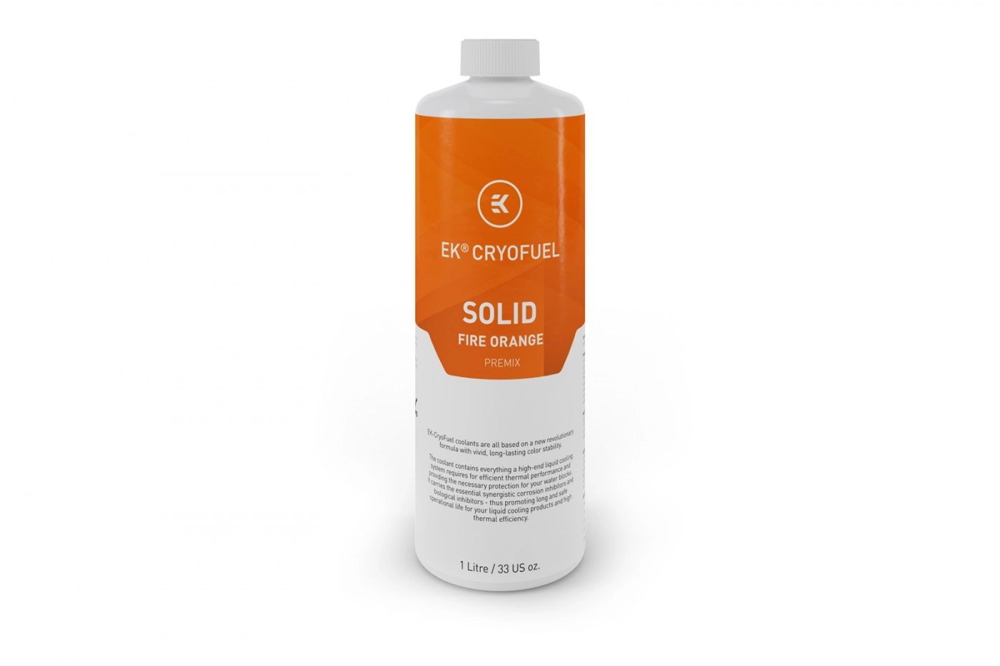 Купить Охлаждающая жидкость EKWB EK-CryoFuel Solid Fire Orange (Premix 1000mL) (3831109880326) - фото 1