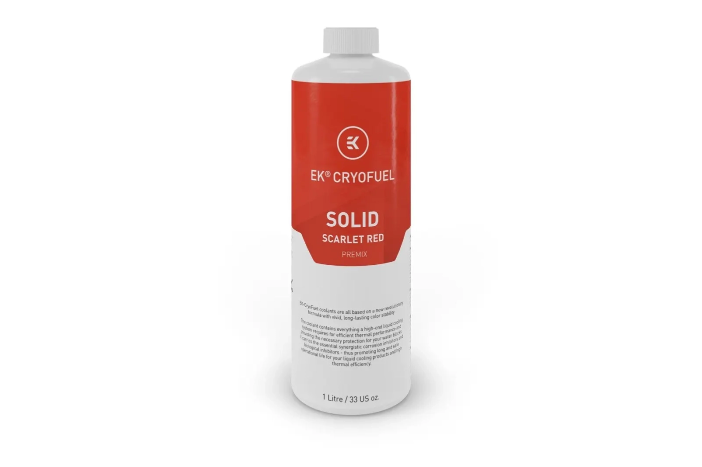 Купити Охолоджуюча рідина EKWB EK-CryoFuel Solid Scarlet Red (Premix 1000mL) (3831109880333) - фото 1