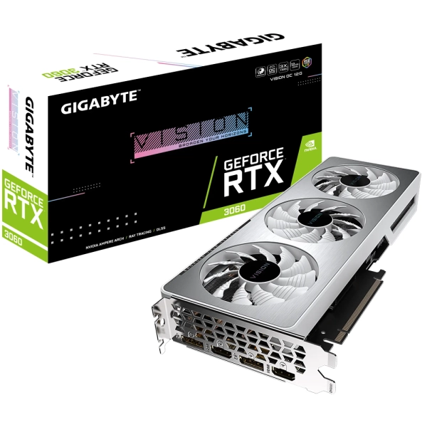 Купить Видеокарта GIGABYTE GeForce RTX 3060 VISION OC 12G (rev. 2.0) - фото 8