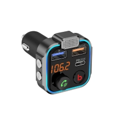 Купить FM-трансмиттер Grand-X 99GRX MegaBass, Bluetooth V5.0, Hands Free, Quick Charge 3.0, PD 20W - фото 1