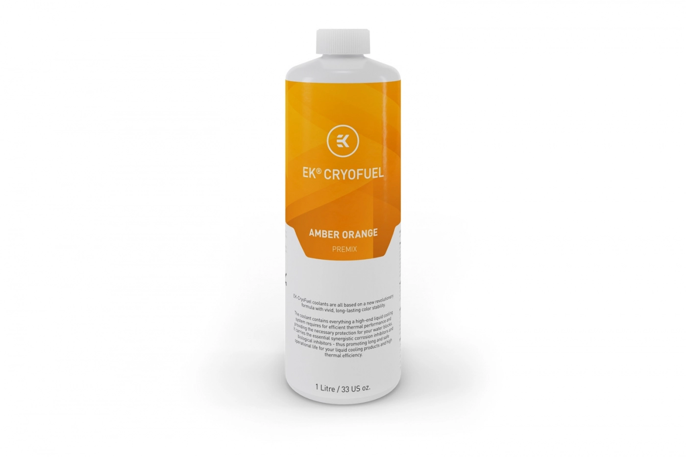 Купить Охлаждающая жидкость EKWB EK-CryoFuel Amber Orange (Premix 1000mL) (3831109810408) - фото 1