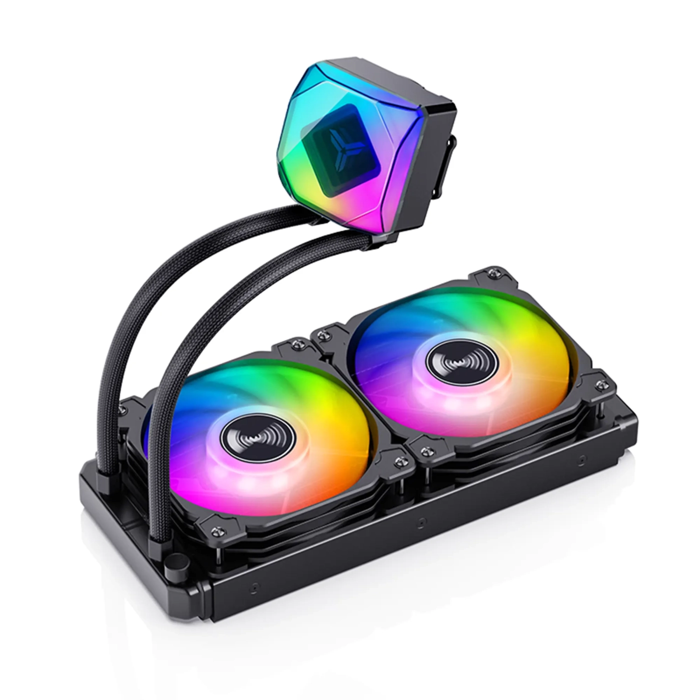Купить Система жидкостного охлаждения JONSBO TW6-240 ARGB Black (Intel LGA1700/1200/115X/2011 AMD AM4/AM5/4PIN PWM) - фото 4