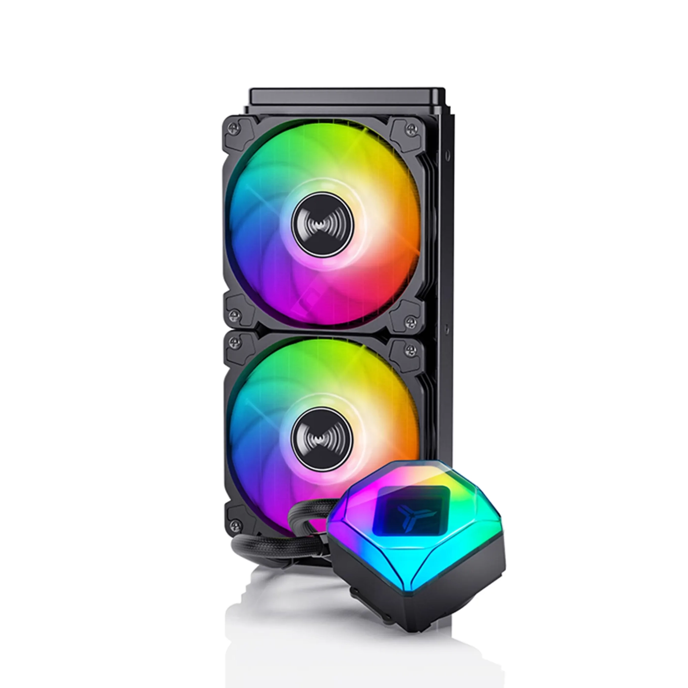 Купить Система жидкостного охлаждения JONSBO TW6-240 ARGB Black (Intel LGA1700/1200/115X/2011 AMD AM4/AM5/4PIN PWM) - фото 5