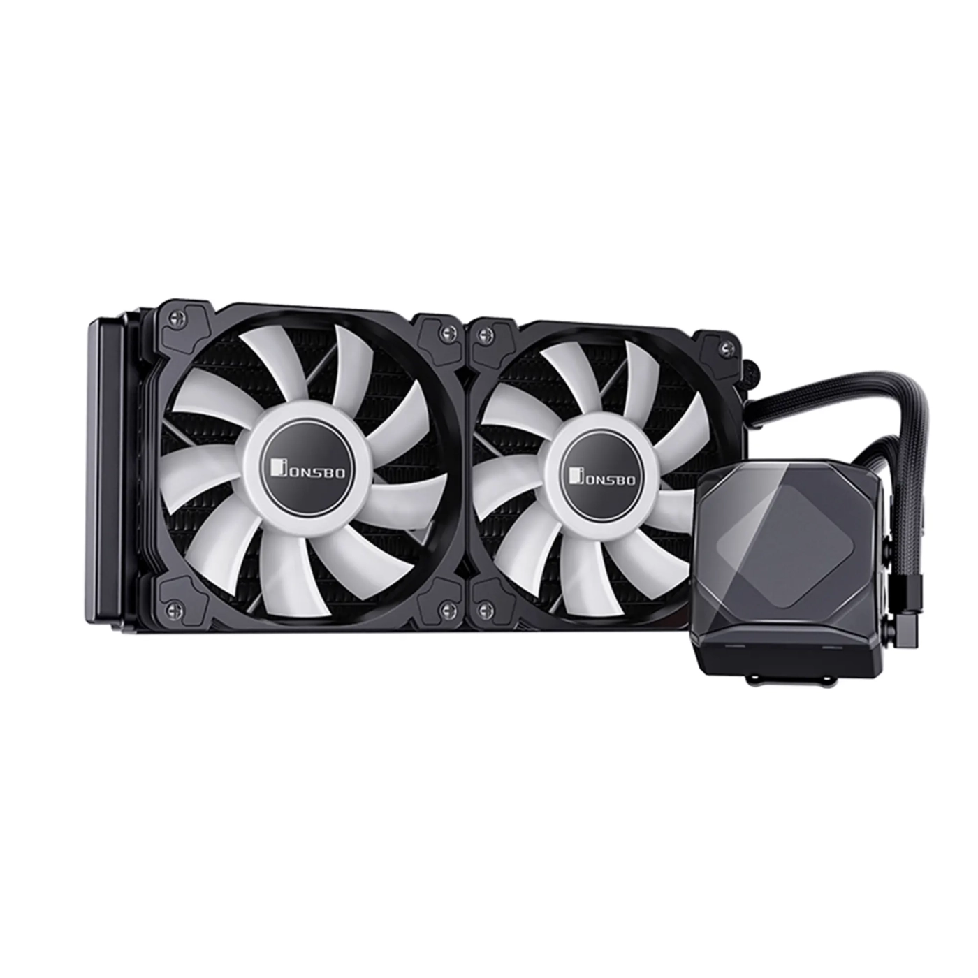 Купить Система жидкостного охлаждения JONSBO TW6-240 ARGB Black (Intel LGA1700/1200/115X/2011 AMD AM4/AM5/4PIN PWM) - фото 6