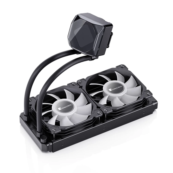 Купить Система жидкостного охлаждения JONSBO TW6-240 ARGB Black (Intel LGA1700/1200/115X/2011 AMD AM4/AM5/4PIN PWM) - фото 7