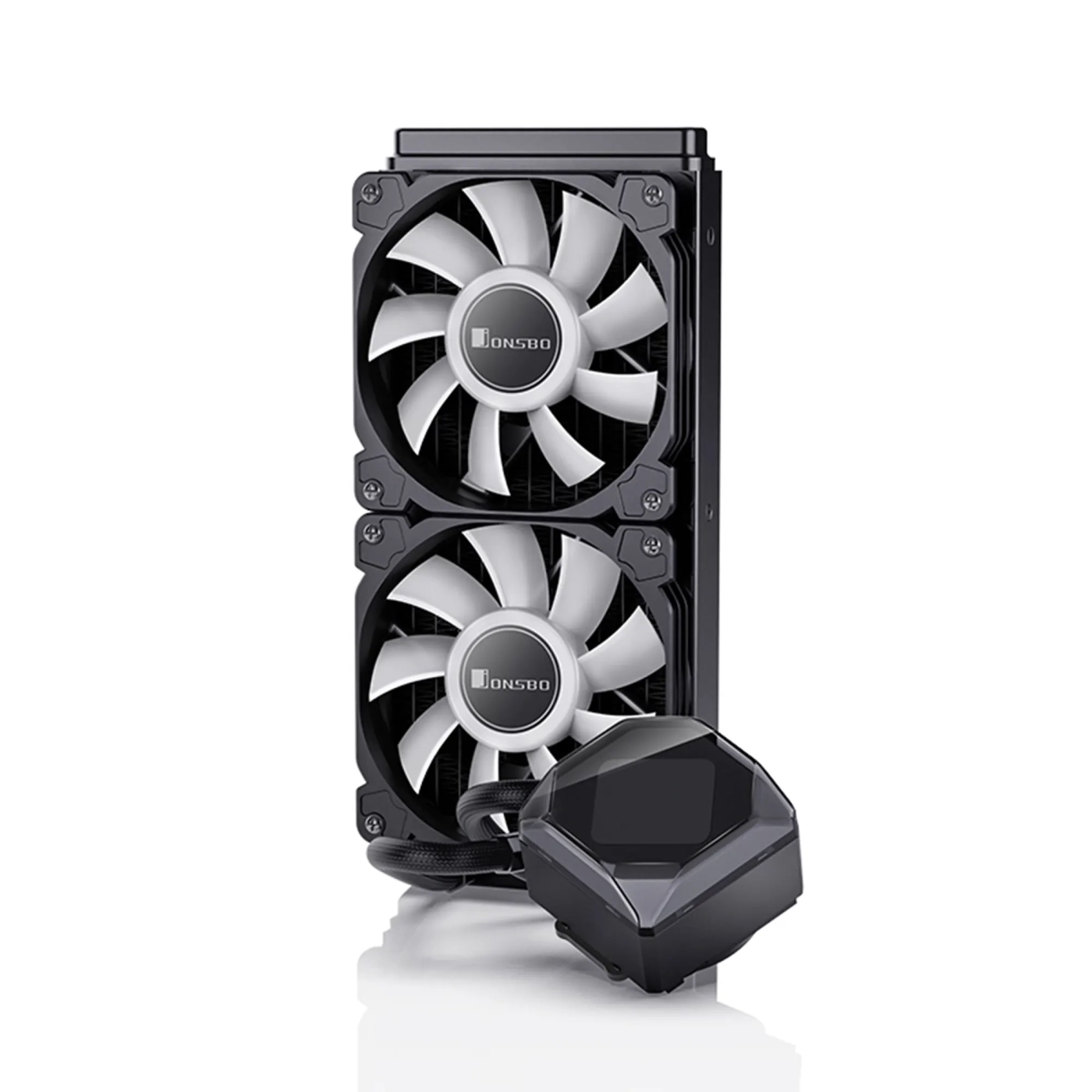 Купить Система жидкостного охлаждения JONSBO TW6-240 ARGB Black (Intel LGA1700/1200/115X/2011 AMD AM4/AM5/4PIN PWM) - фото 10