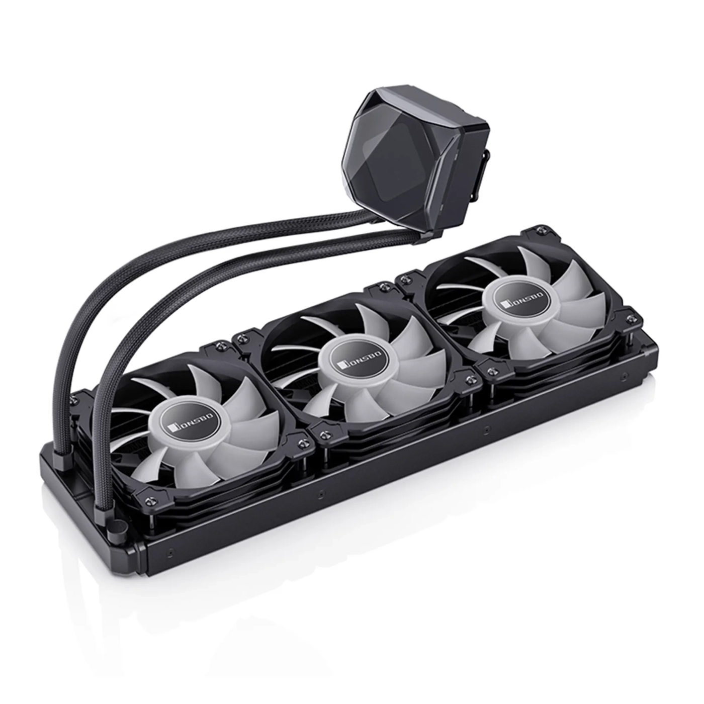 Купить Система жидкостного охлаждения JONSBO TW6-360 ARGB Black (Intel LGA1700/1200/115X/2011 AMD AM4/AM5/4PIN PWM) - фото 9