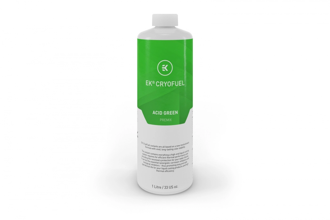 Купить Охлаждающая жидкость EKWB EK-CryoFuel Acid Green (Premix 1000mL) (3831109813294) - фото 1