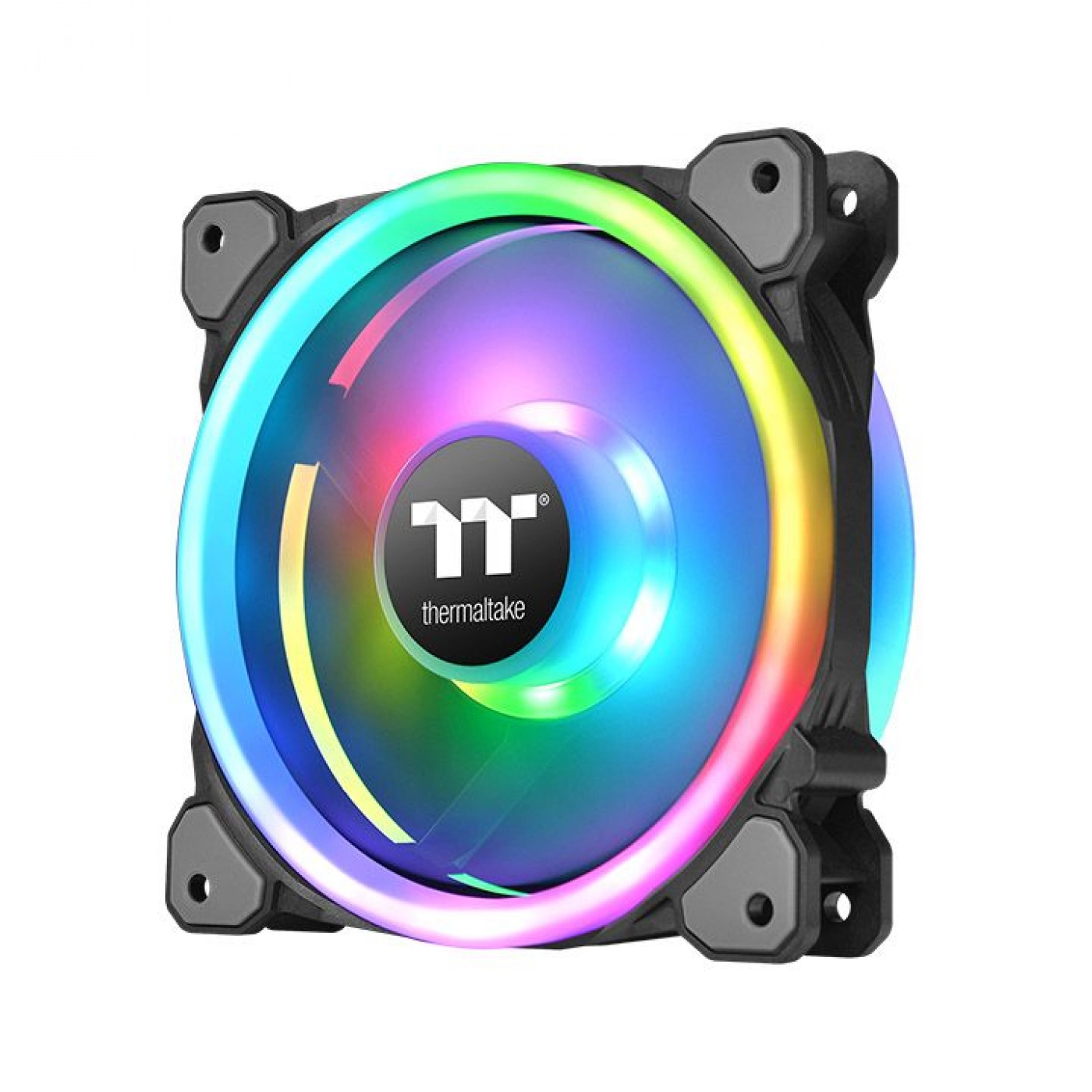 Купить Набор вентиляторов Thermaltake Riing Trio 14 RGB Radiator Fan TT Premium Edition (3-Fan Pack) (CL-F077-PL14SW-A) - фото 2