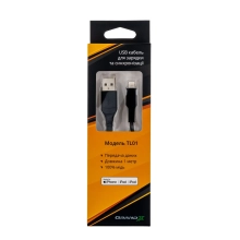 Купить Кабель Grand-X USB-Lightning сертиф. Apple, MFI, 1m, Упаковка-гифтбокс с окном (TL01) - фото 3