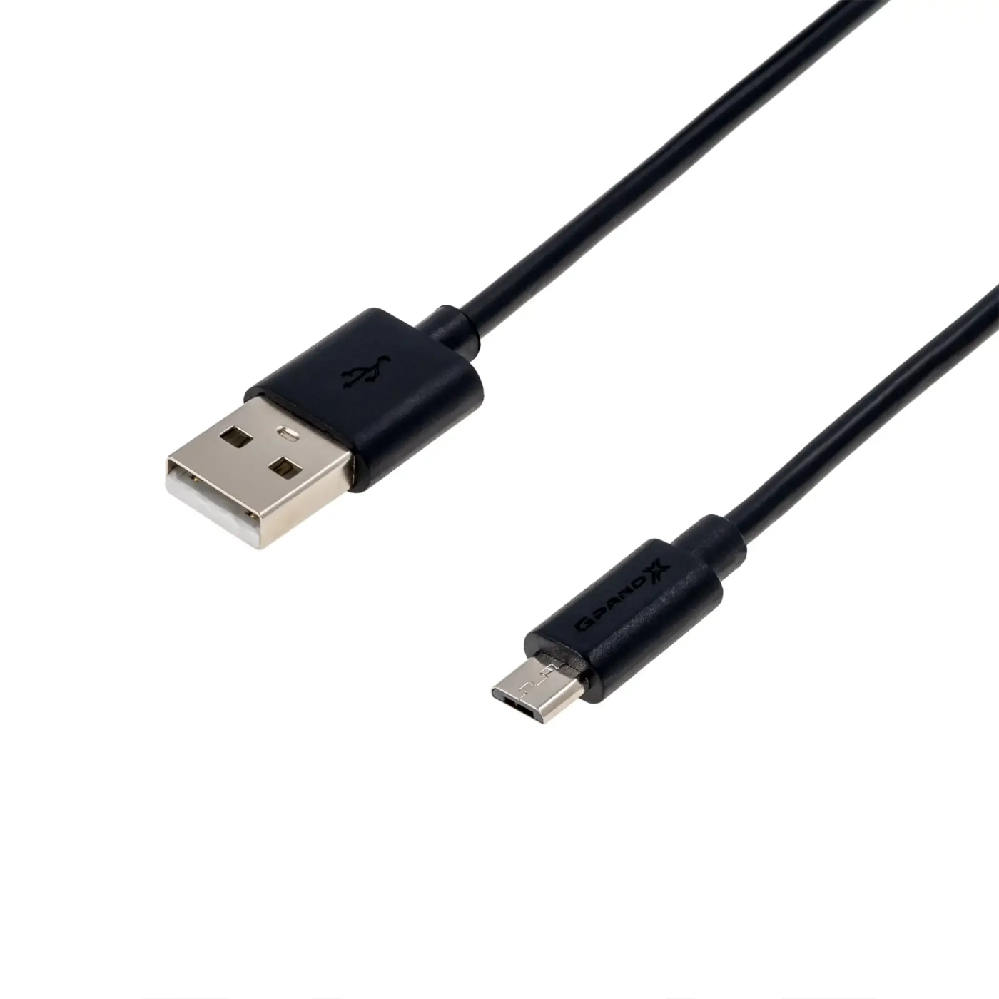 Купити Кабель Grand-X USB-micro USB, 100% медь, 2.5m, Black, BOX (PM025B) - фото 2