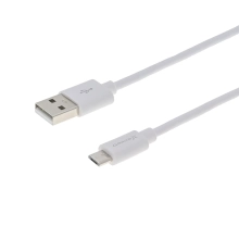 Купити Кабель Grand-X USB-micro USB, 100% медь, 2.5m, White BOX (PM025W) - фото 2