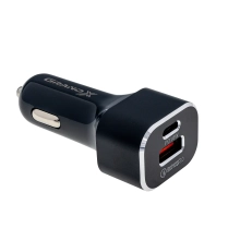 Купить Автомобильное зарядное устройство Grand-X  PD 3.0, Quick Charge QС3.0, 1 TypeC, 1 USB (CH-29) - фото 0