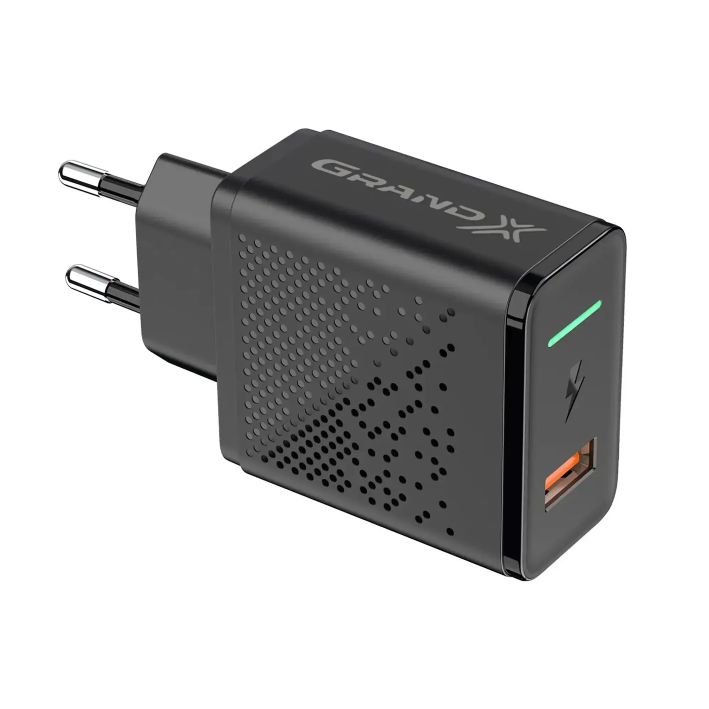 Купити Зарядний пристрій Grand-X Fast Charge 3-в-1 QC3.0, FCP, AFC, 18W + кабель USB-TypeC (CH-650T) - фото 2