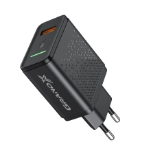 Купить Зарядное устройство Grand-X Fast Charge 3-в-1 QC3.0, FCP, AFC, 18W + кабель USB-TypeC (CH-650T) - фото 4