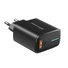 Купити Зарядний пристрій Grand-X Quick Charge QC3.0 + USB-micro USB 2,1A, 1m, Black (CH-550BM) - фото 5