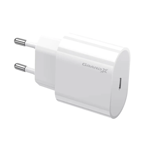 Купити Зарядний пристрій Grand-X CH-770 20W PD 3.0 USB-C для Apple iPhone і Android QC4.0,FCP,AFC (CH-770) - фото 2