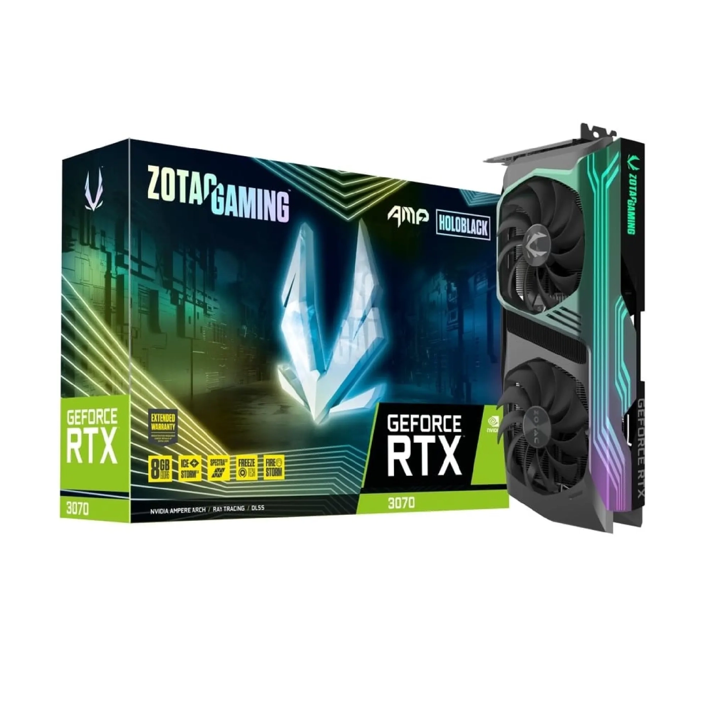 Купить Видеокарта ZOTAC GAMING GeForce RTX 3070 AMP Holo LHR - фото 6
