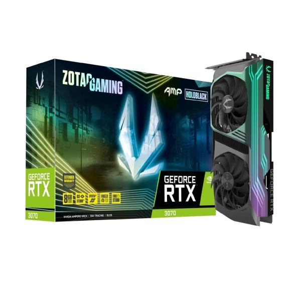Купить Видеокарта ZOTAC GAMING GeForce RTX 3070 AMP Holo LHR - фото 6