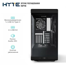 Купити Корпус Hyte Y40 Black (CS-HYTE-Y40-B) - фото 2