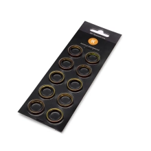 Купити Кольорові кільця EKWB EK-Quantum Torque Color Ring 10-Pack HDC 16 - Satin Gold - фото 1