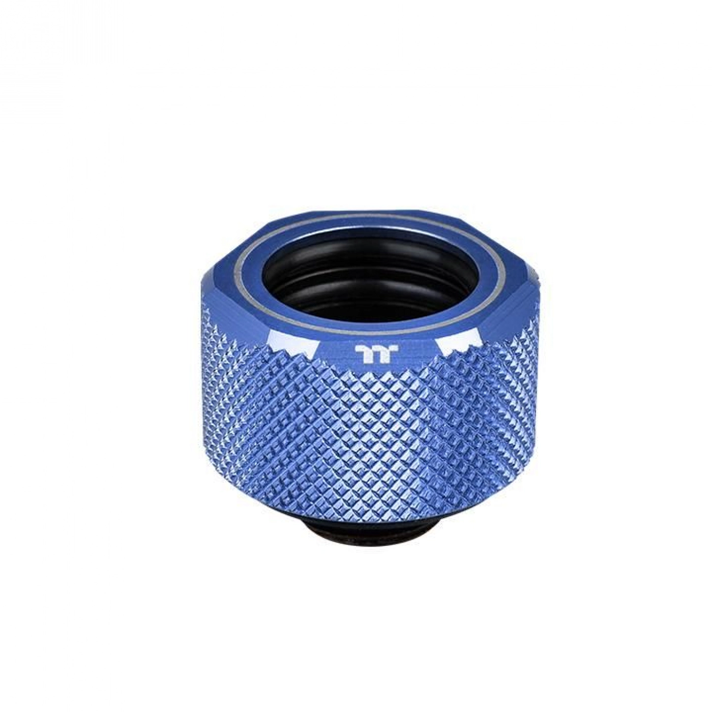 Купить Фитинг Thermaltake Pacific C-PRO G1/4 PETG Tube 16mm OD Compression - Blue (6-Pack) (CL-W210-CU00BU-B) - фото 1