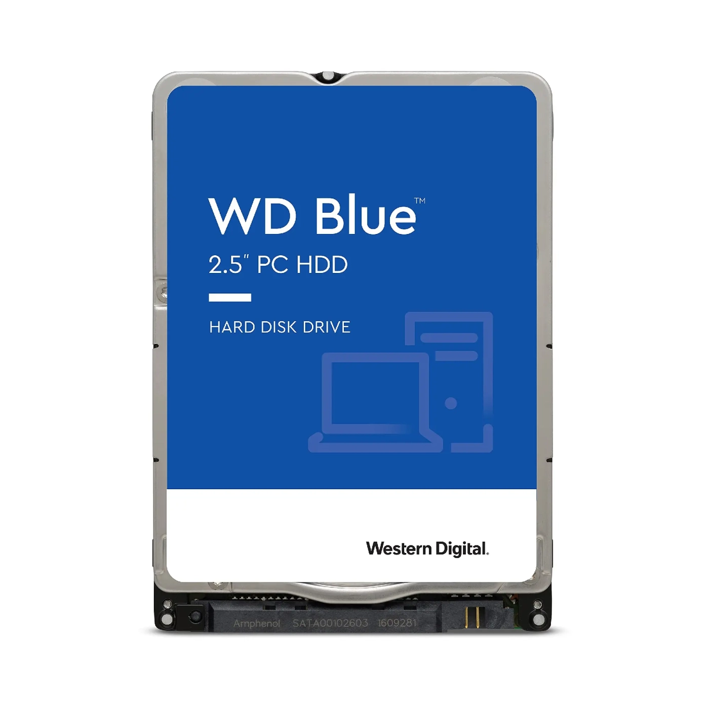 Купить Жесткий диск Western Digital Blue 1TB 5400rpm 128MB 2.5' SATA III (WD10SPZX) - фото 1