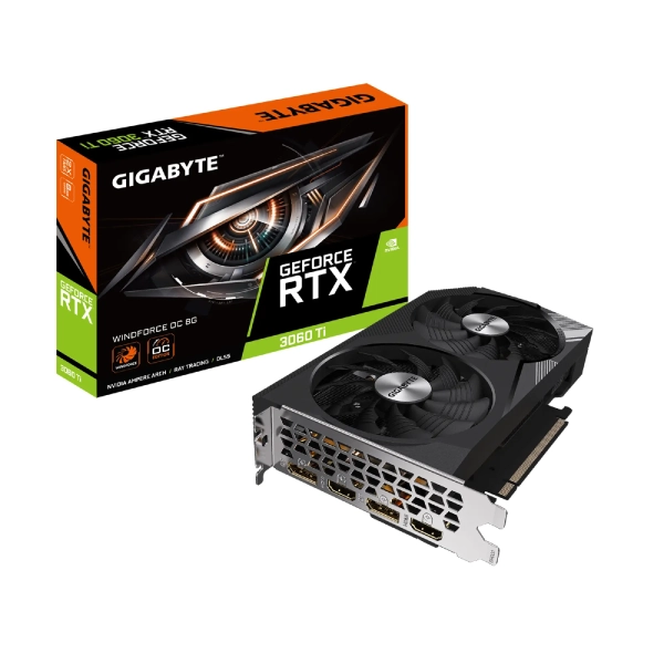 Купить Видеокарта GIGABYTE GeForce RTX 3060 Ti WINDFORCE OC 8G (rev. 2.0) - фото 7