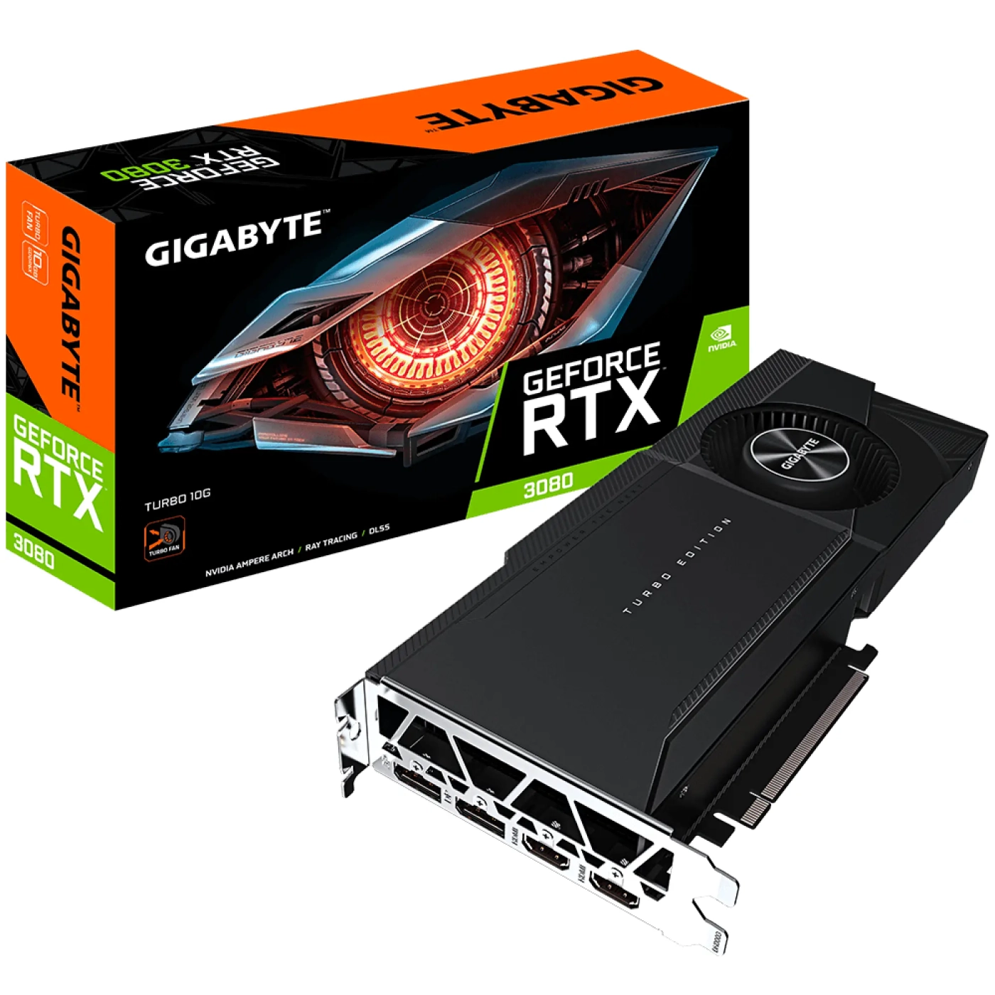 Купить Видеокарта GIGABYTE GeForce RTX 3080 TURBO 10G (rev. 2.0) - фото 7