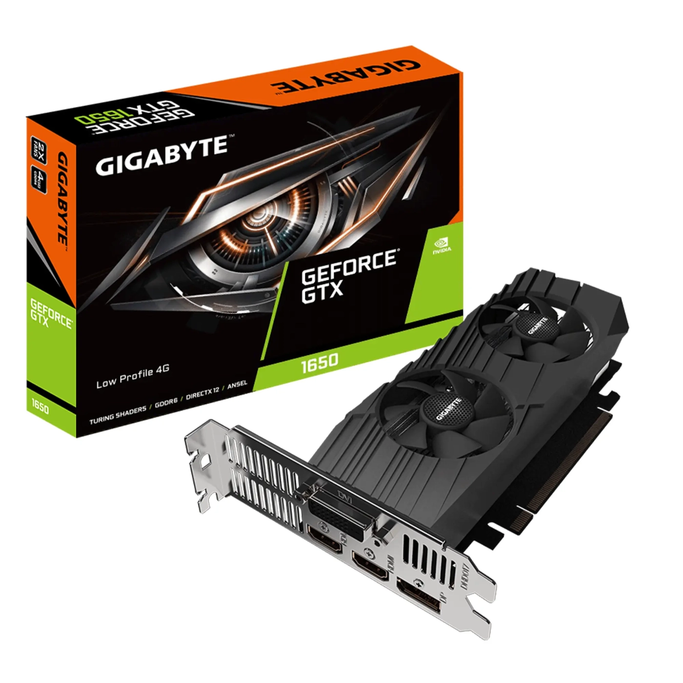 Купить Видеокарта GIGABYTE Nvidia GeForce GTX 1650 D6 Low Profile 4G - фото 5