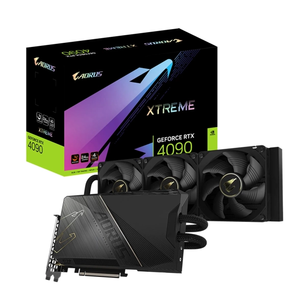 Купить Видеокарта GIGABYTE AORUS GeForce RTX 4090 XTREME WATERFORCE 24G v1.1 - фото 7