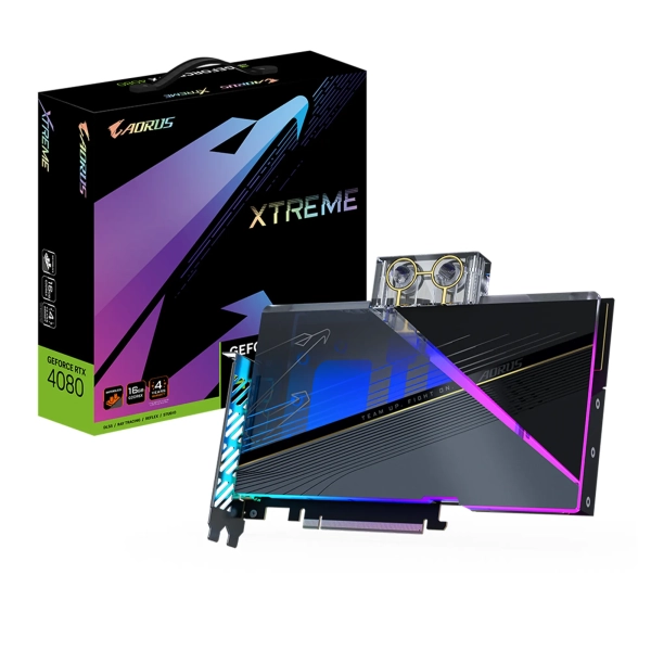 Купити Відеокарта GIGABYTE AORUS GeForce RTX 4080 16GB XTREME WATERFORCE WB - фото 9