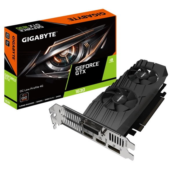 Купить Видеокарта GIGABYTE Nvidia GeForce GTX 1630 OC Low Profile 4G - фото 5