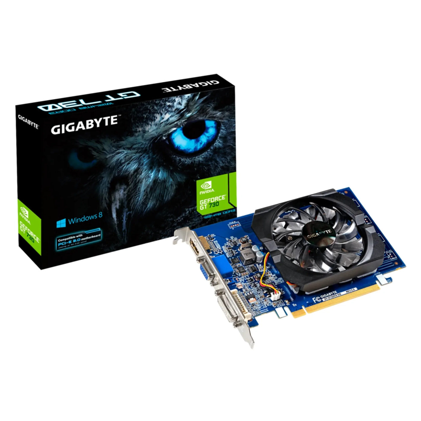 Купить Видеокарта GIGABYTE NVIDIA GeForce GT 730 2G rev. 2.0 - фото 3