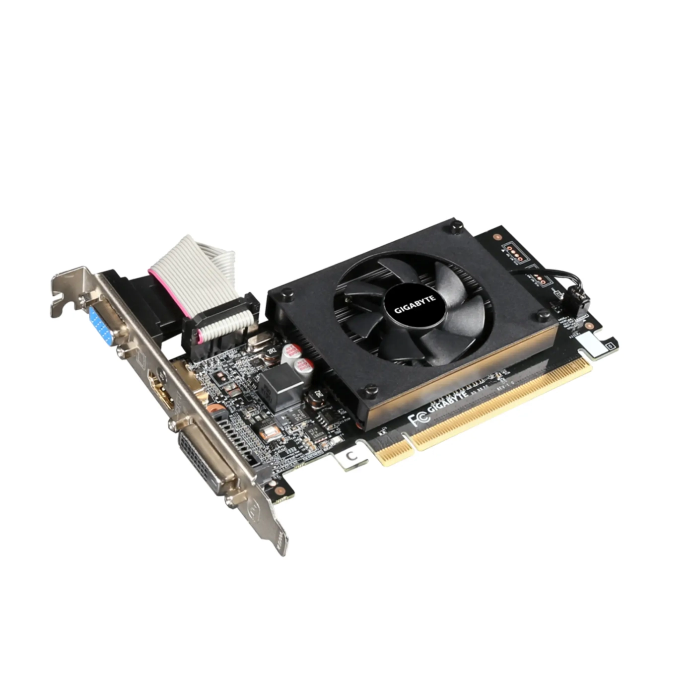 Купить Видеокарта GIGABYTE NVIDIA GeForce GT 710 D3 Low Profile 2G rev. 2.0 - фото 2