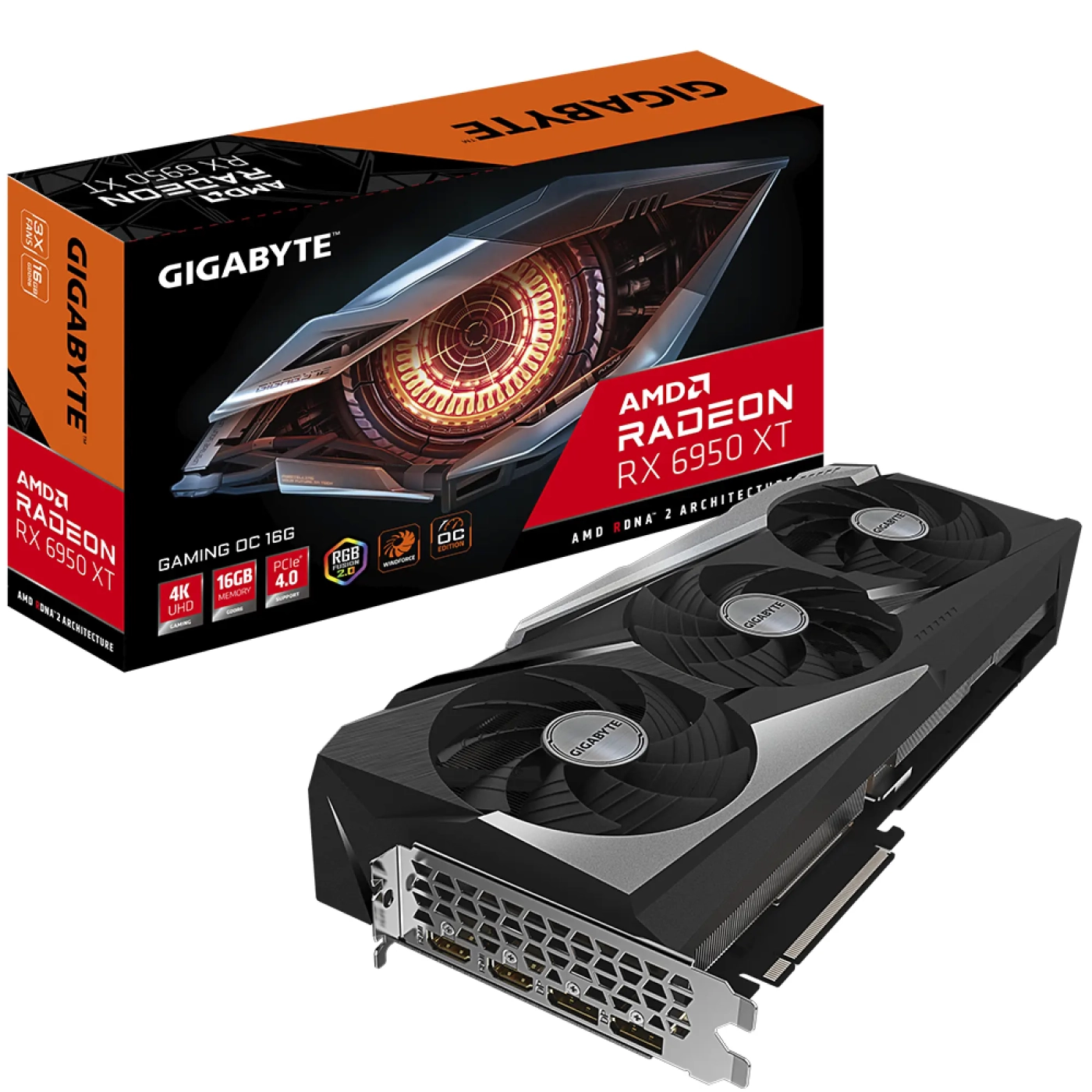Купить Видеокарта GIGABYTE Radeon RX 6950 XT GAMING OC 16G - фото 8