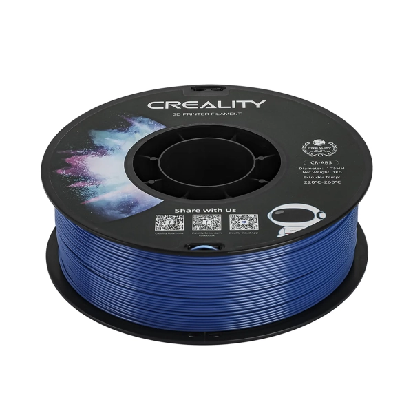 Купити ABS Filament (пластик) для 3D принтера CREALITY 1кг, 1.75мм, синій - фото 4