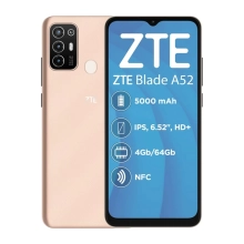 Купить Смартфон ZTE Blade A52 4/64GB Gold (951872) - фото 1