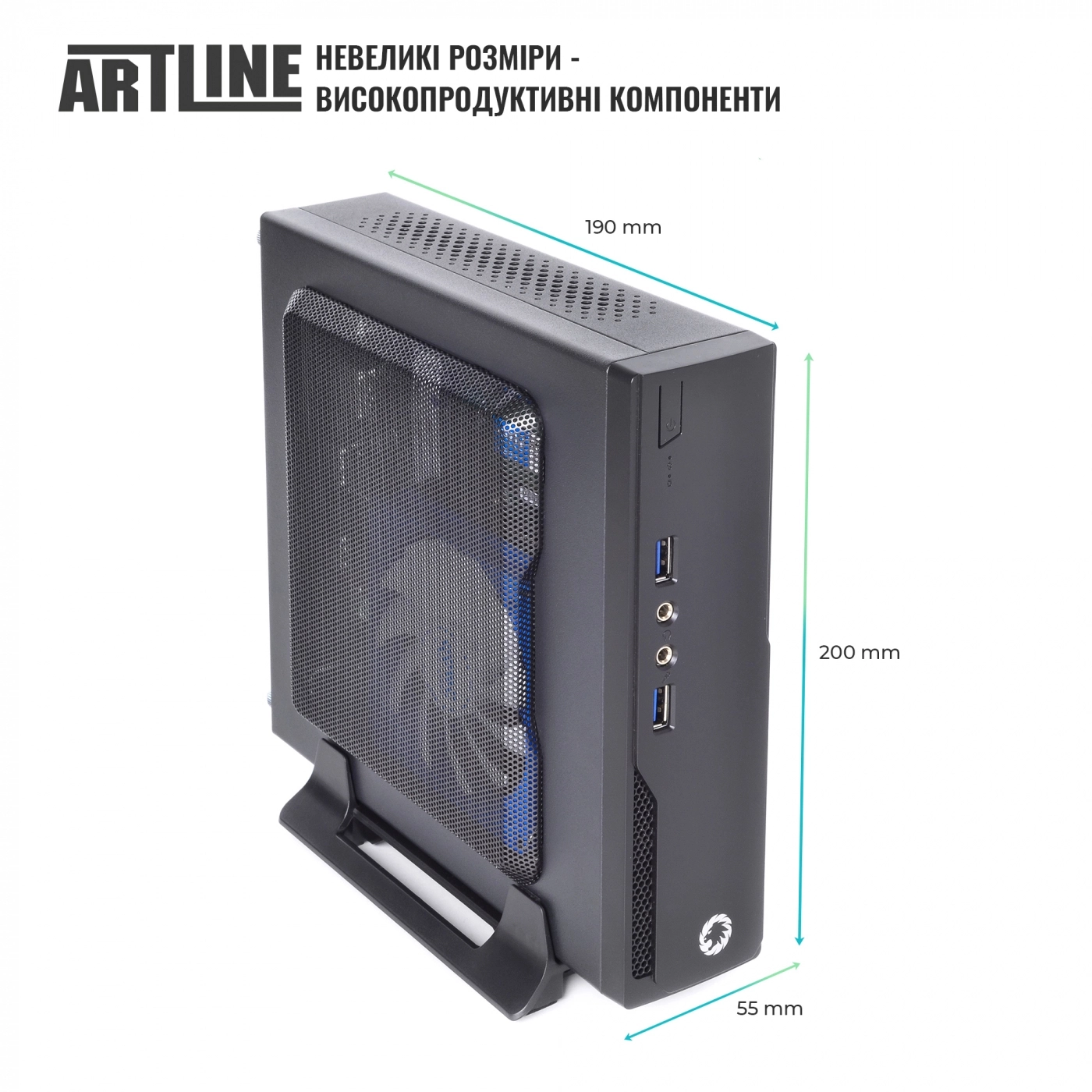 Купить Компьютер (комплект) ARTLINE Business B17, Dell монитор 23.8" SE2422H (210-AZGT), клавиатура и мышь 2E MK401 USB BLACK - фото 4