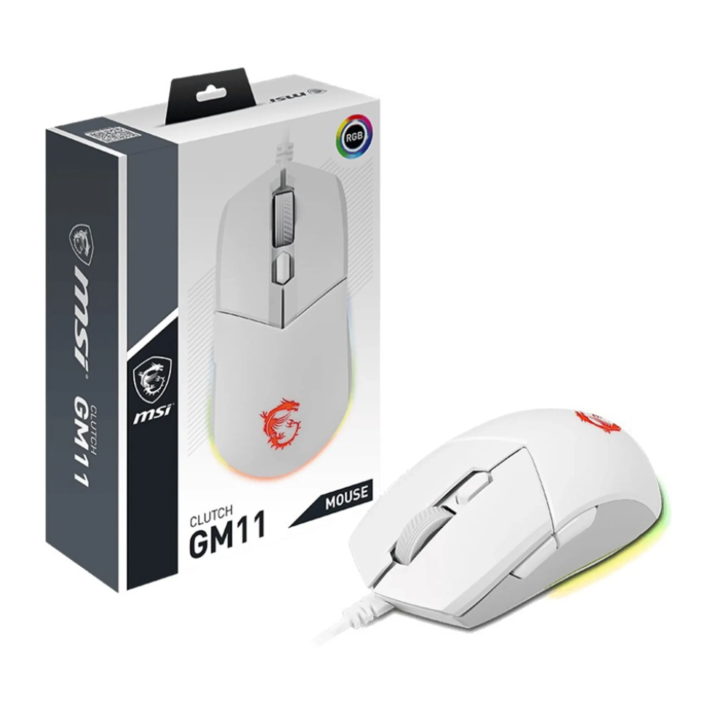 Купить Мышь MSI Clutch GM11 White - фото 5