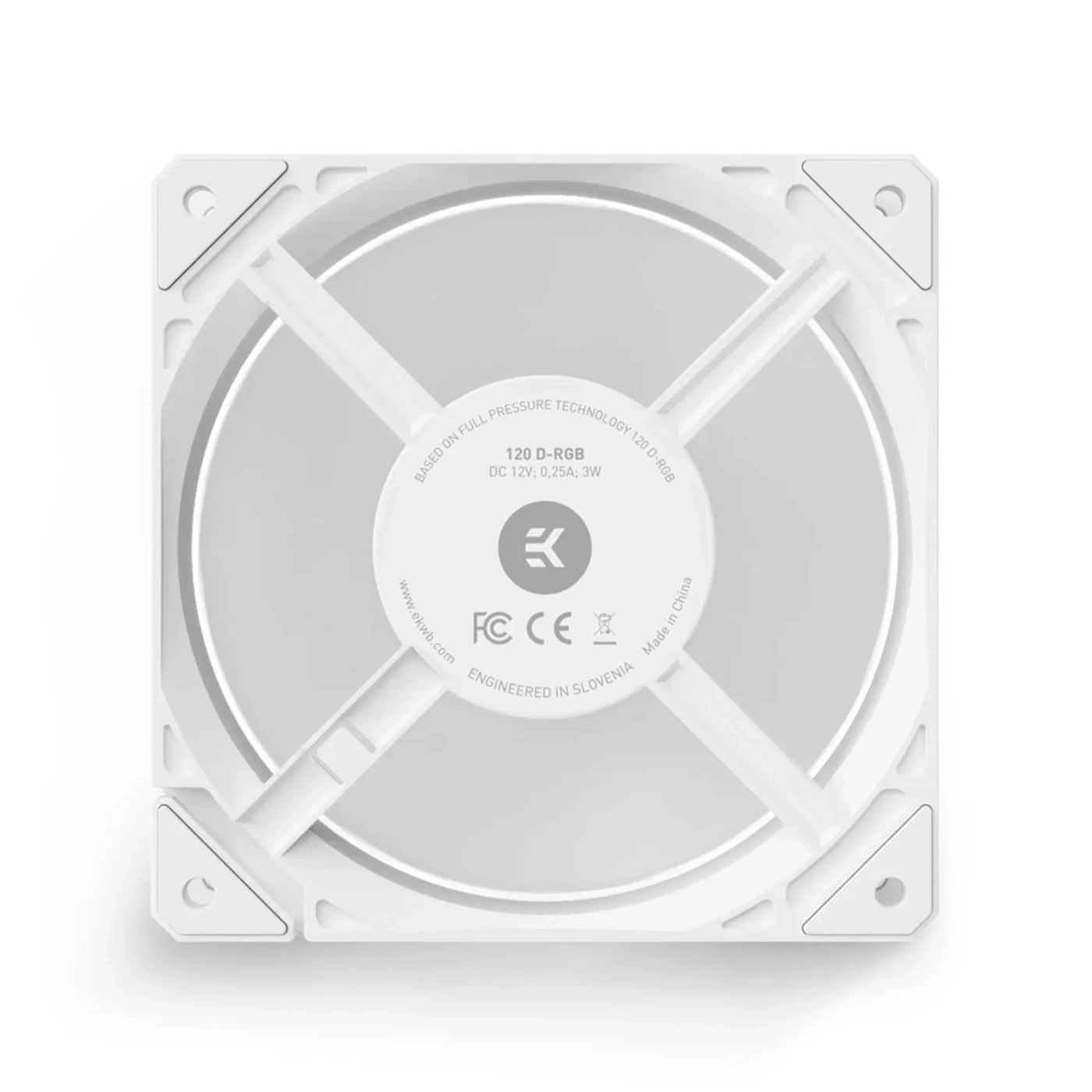 Купити Вентилятор EKWB EK-Loop Fan FPT 120 D-RGB - White (550-2300rpm) - фото 5