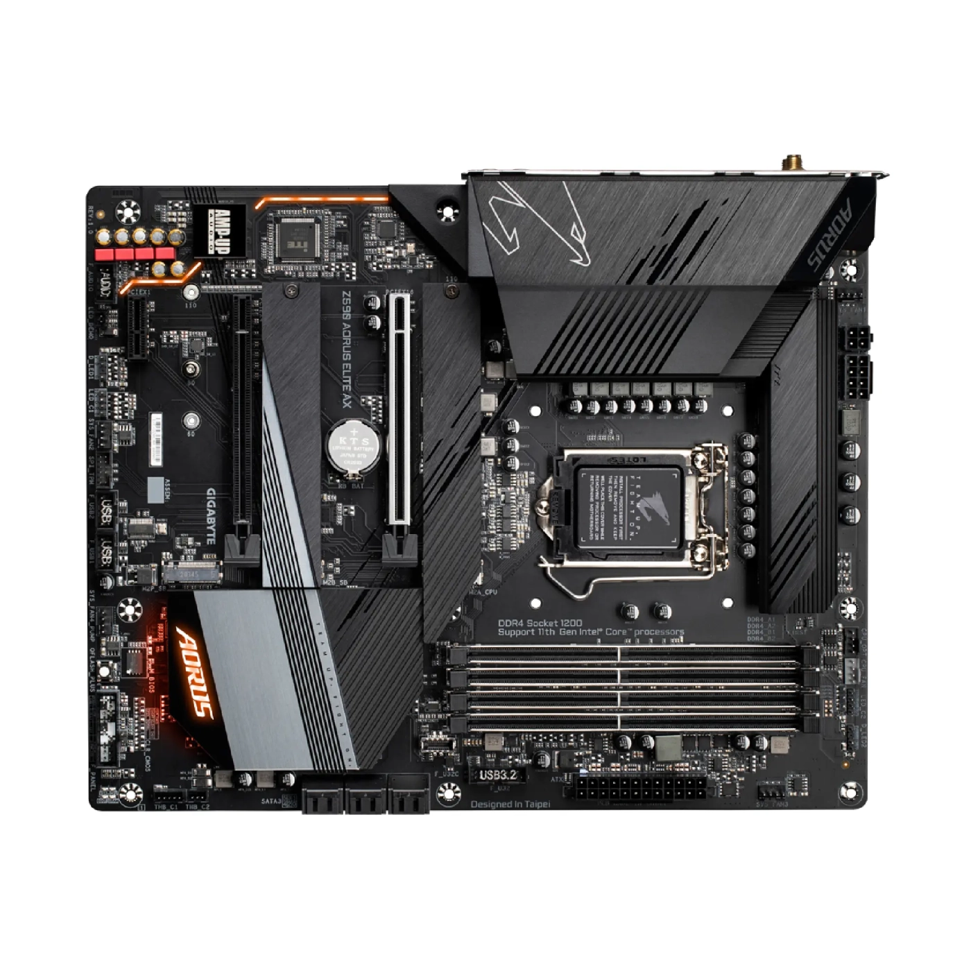 Купить Материнская плата GIGABYTE Z590 AORUS ELITE AX - фото 2