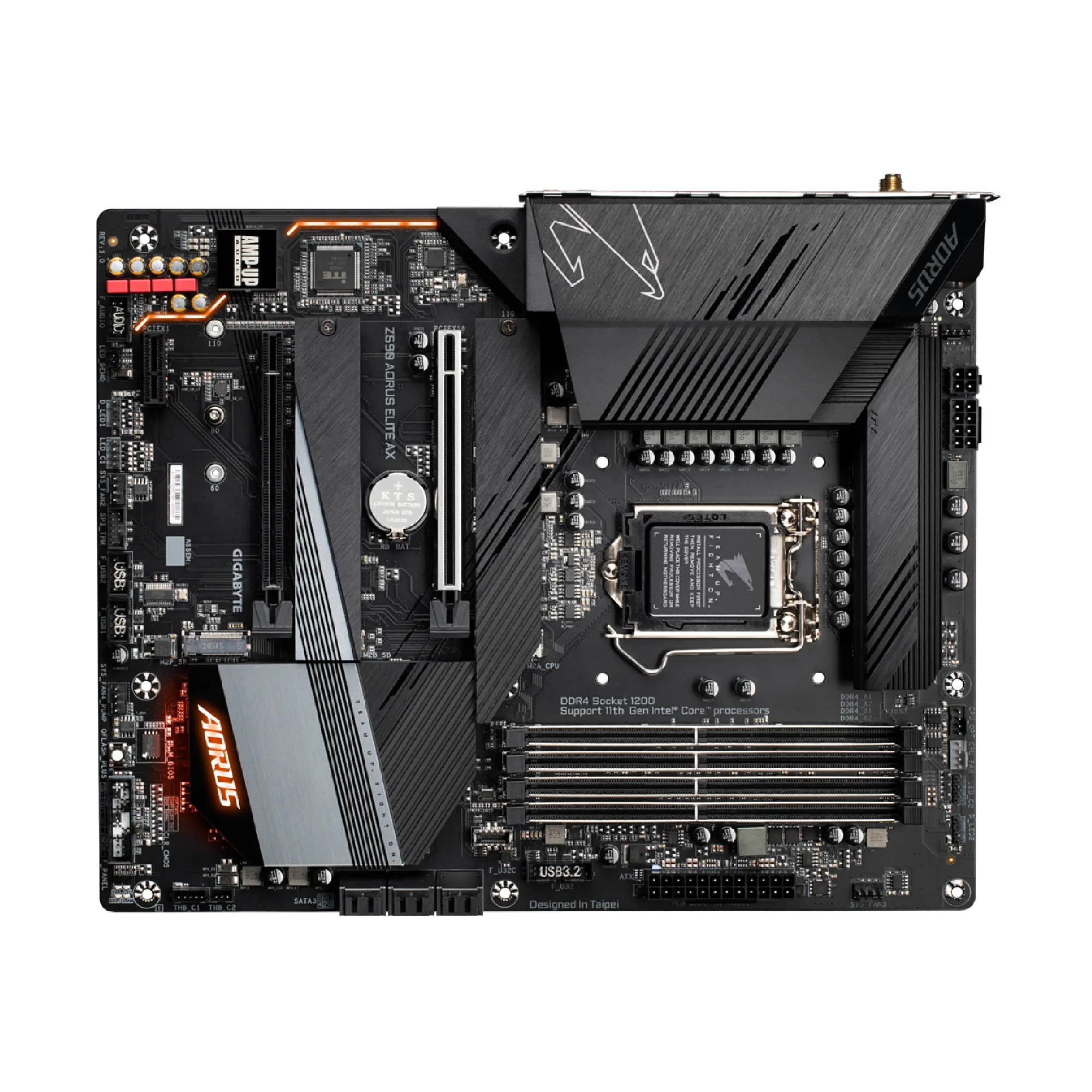 Купить Материнская плата GIGABYTE Z590 AORUS ELITE AX - фото 2