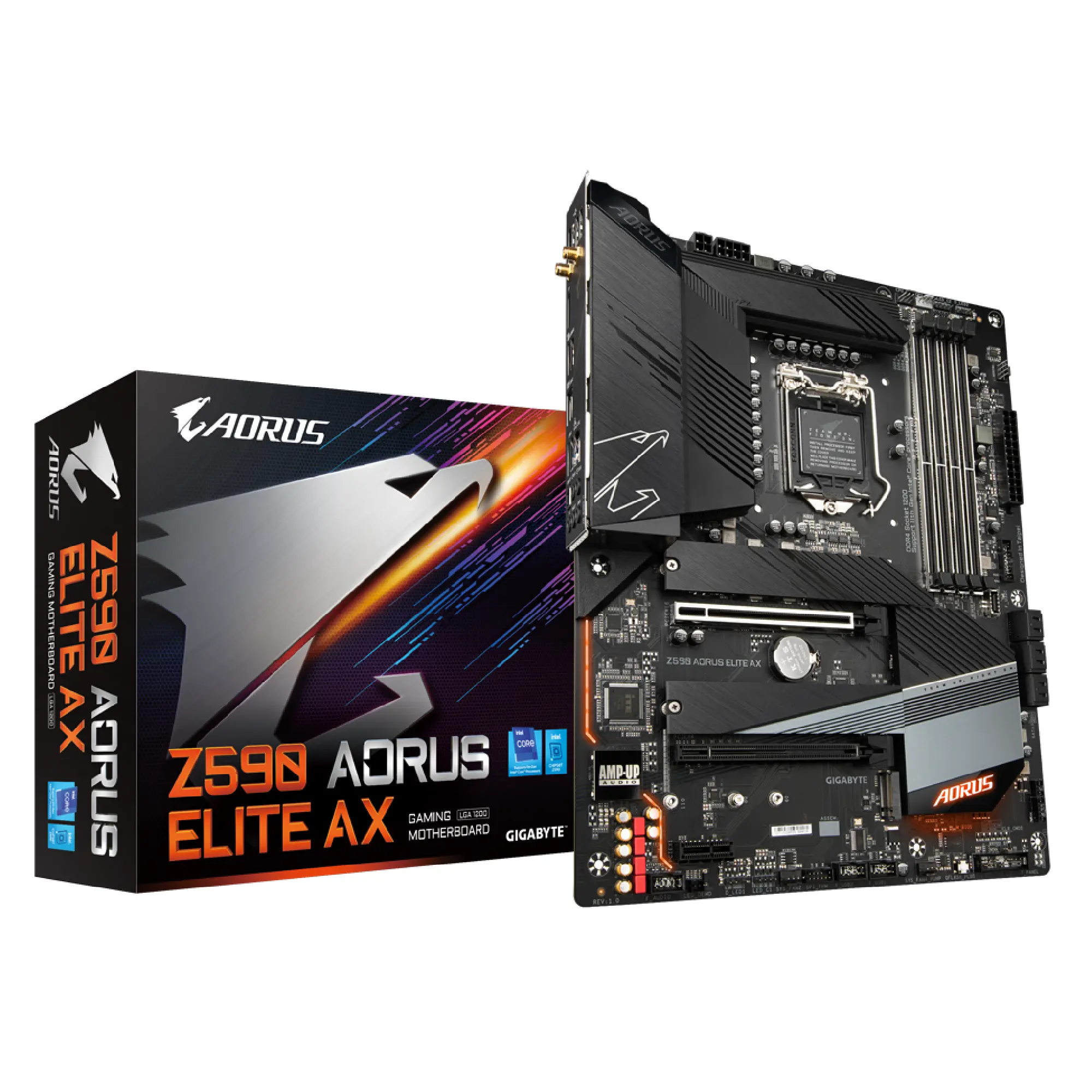 Купить Материнская плата GIGABYTE Z590 AORUS ELITE AX - фото 5