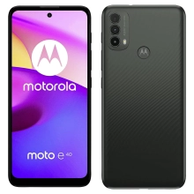 Купити Смартфон Motorola E40 4/64GB Carbon Gray - фото 1